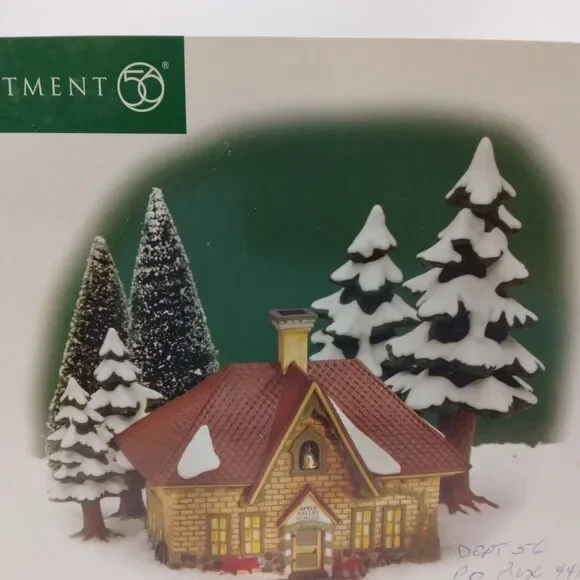 Dept 56 Apple Valley School New England Village #56172 1996-2008 - Picture 2 of 15
